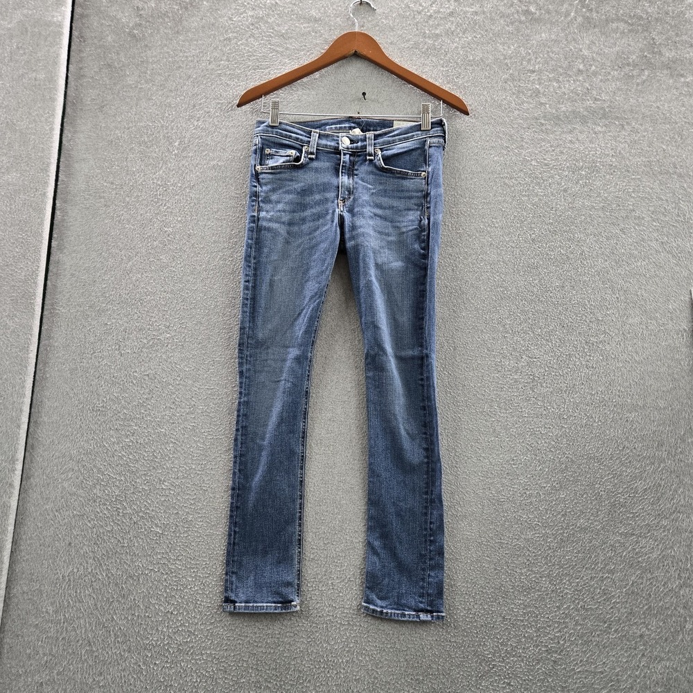 Rag & Bone‎ Women Jeans 28 Blue Denim Capri 26" Inseam